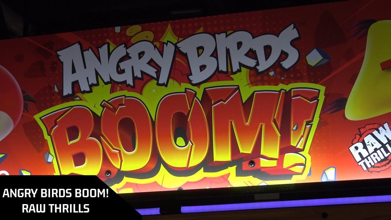 Angry Birds Boom by Play Mechanix/Raw Thrills [IAAPA 2024]
