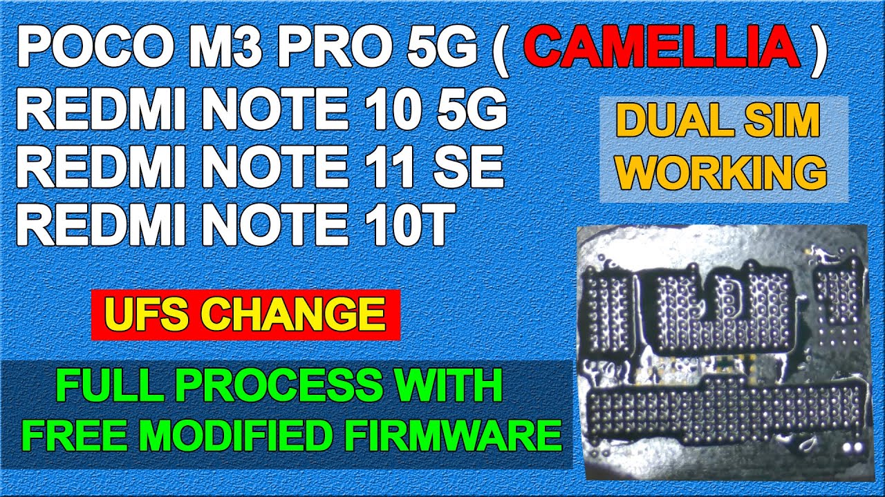 (НА ХИНДИ)|| MI NOTE 10 5G UFS ТОЛЬКО ЗАМЕНА || POCO M3 PRO 5G (CAMELLIA) || NOTE 11SE || NOTE 10T
