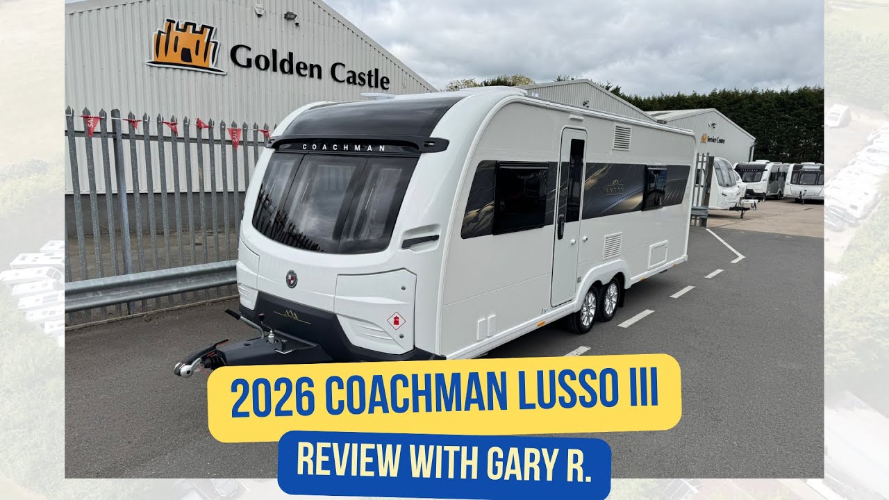 2026 Coachman Lusso III Caravan Review | First Look at the 8ft Wide Twin Axle Flagship