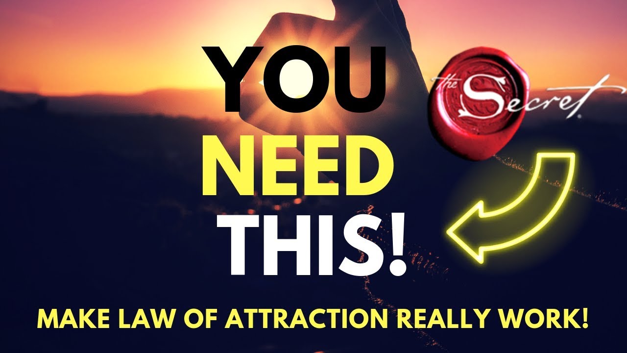 ATTRACT What You Want: Increase LOA + Spirituality + Manifestation Power! (The Secret)