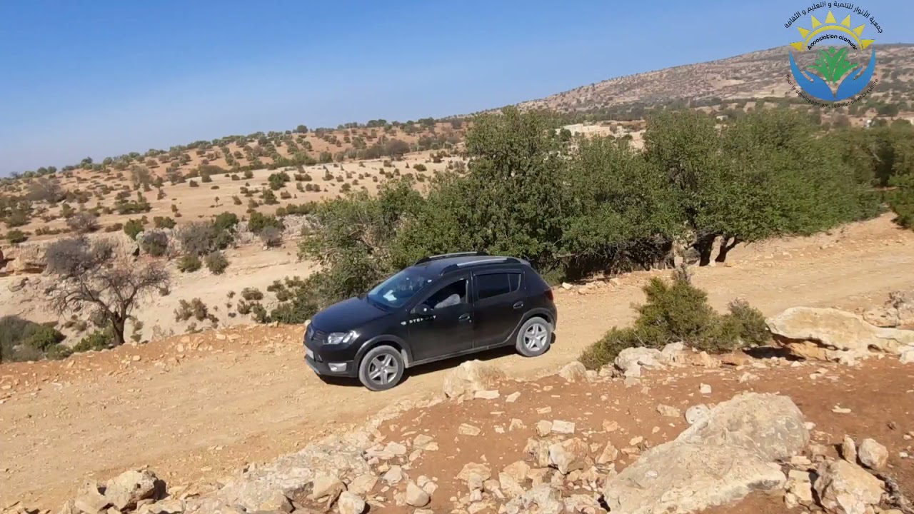 الطريق إلى دوار إسيك عبر جماعة تاكوشت
