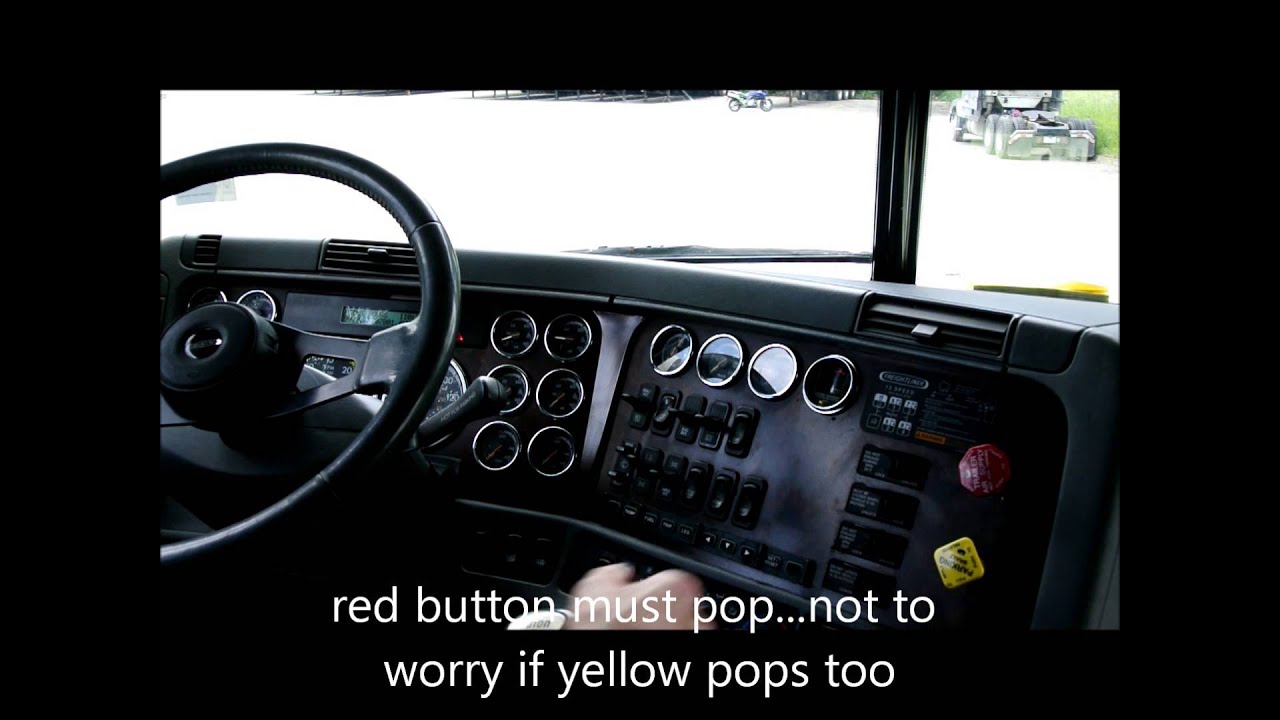 Pre Trip for class 1. Part 2 In Cab