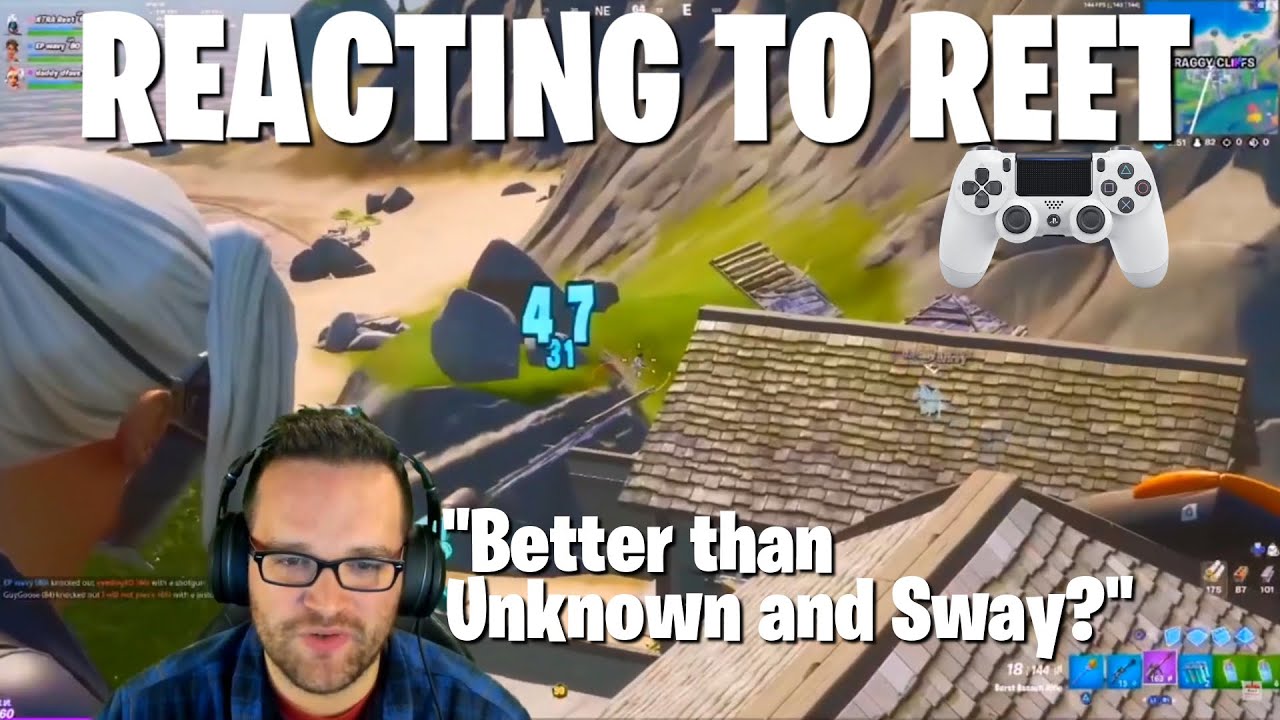 Reacting to REET (Best Controller Competitive Player) Fortnite Reaction