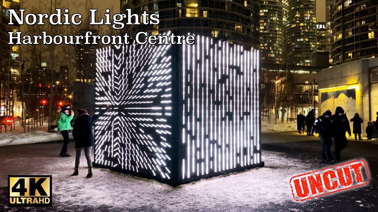 [4K] Nordic Lights Harbourfront Centre Toronto Walking Tour