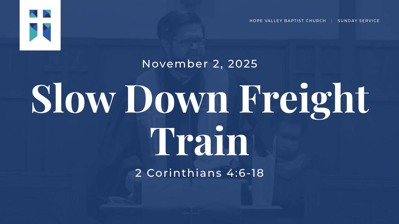 [Live] Worship Service - November 2, 2025 - Hope Valley Baptist Church