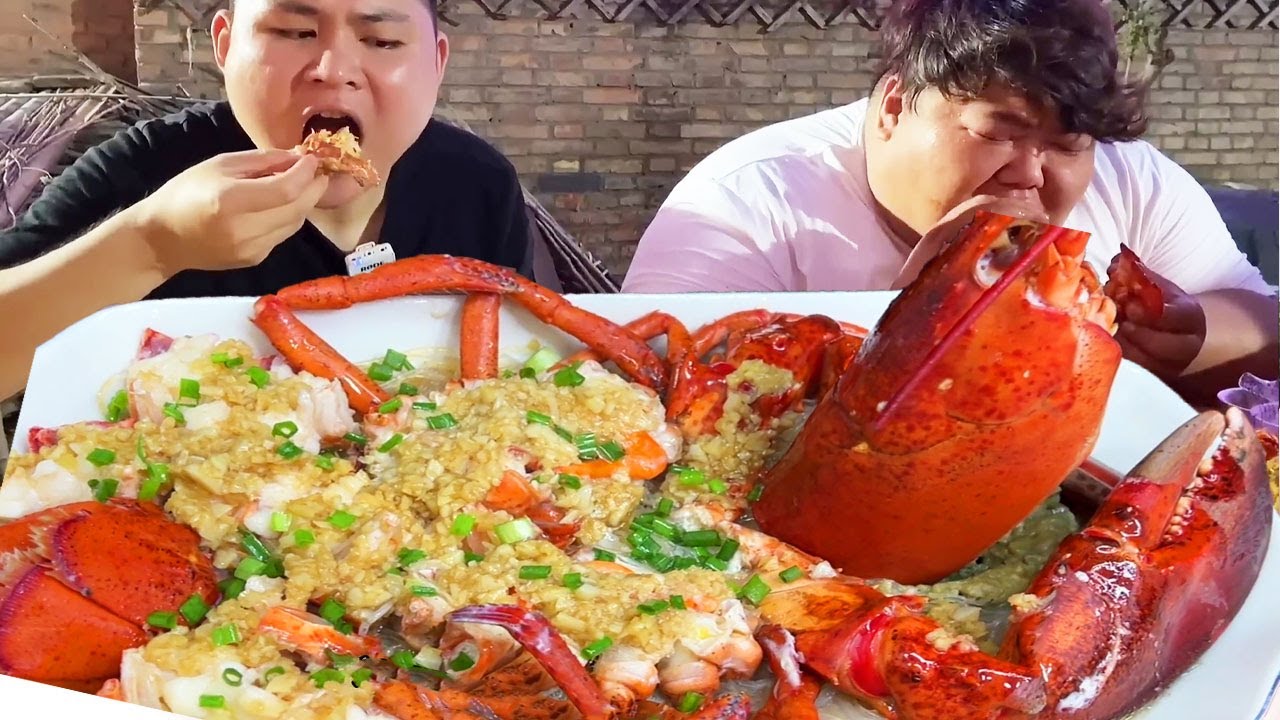 大胖驱车千里送来一箱波龙，猴哥做两种吃法实现龙虾自由，吃到饱太过瘾！【胖猴仔】