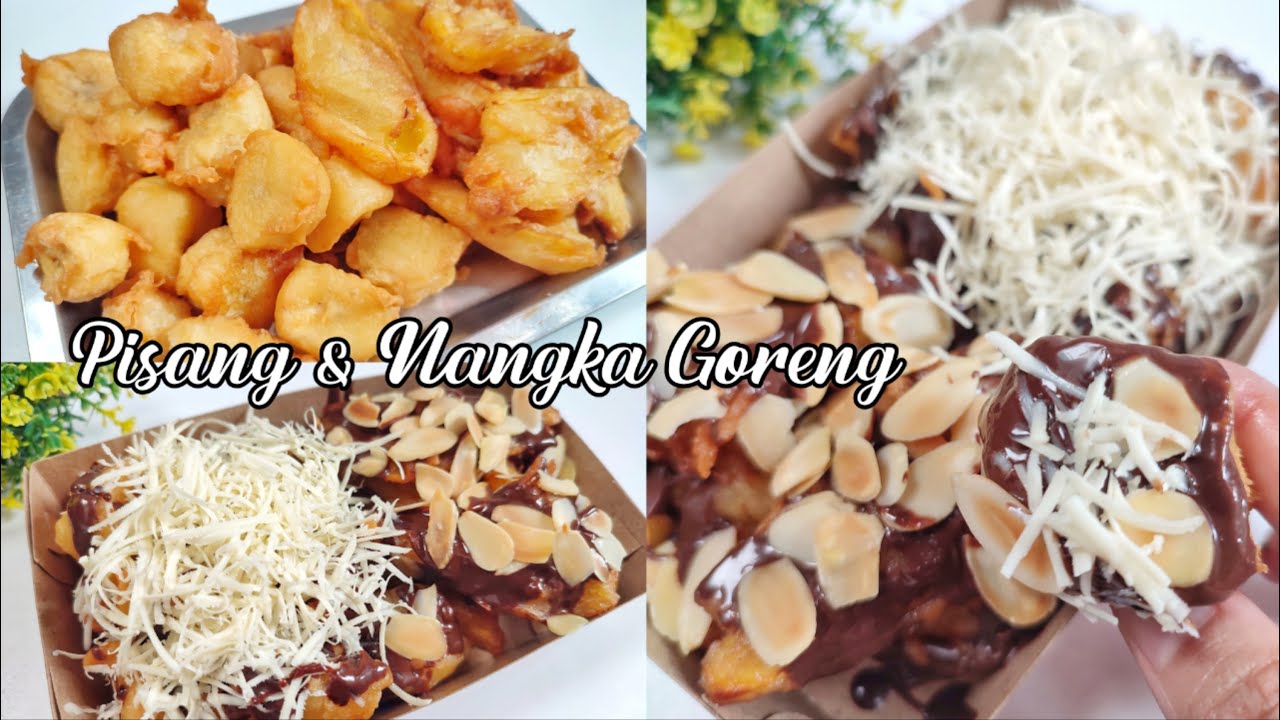 Resep Pisang Nangka Goreng Siram Cokelat Viral Kalibata | Ide Usaha Gorengan Yang Enak