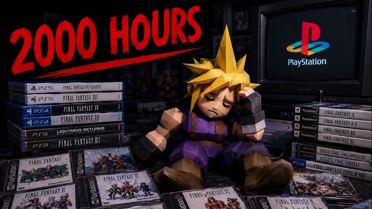 Поэтому я решил получить платиновый трофей во всех играх серии Final Fantasy.