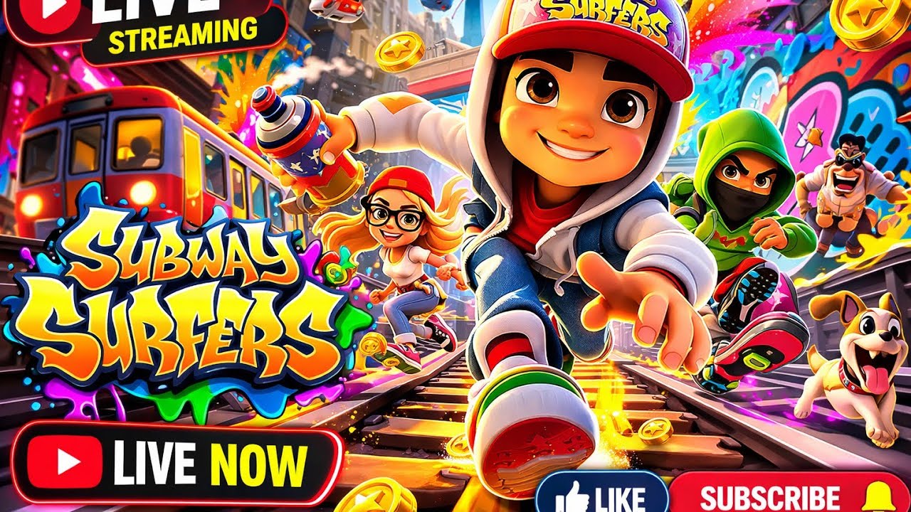 vishal gaming adda is liveSubway Surfers LIVE: आज बनेगा नया World Record! 🏃💨