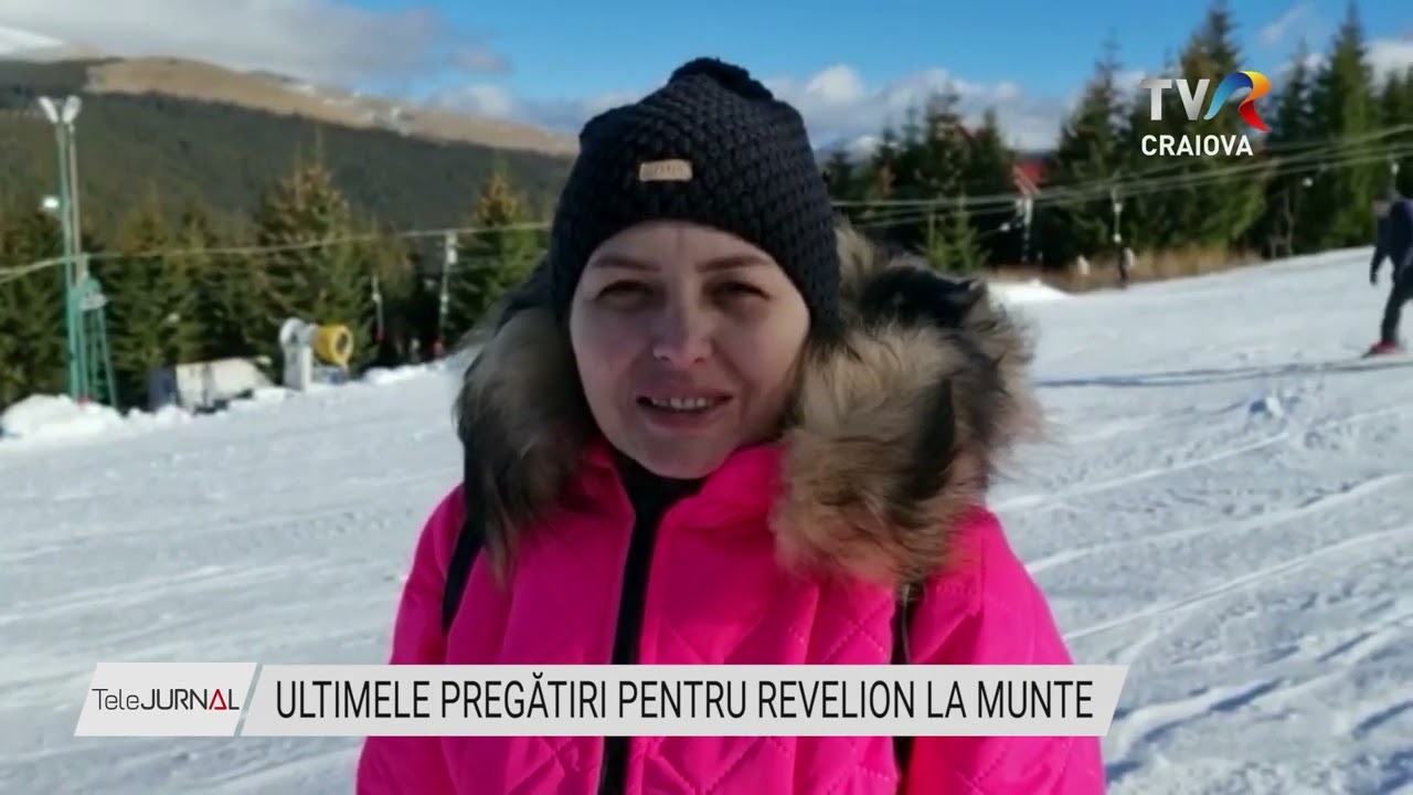 ULTIMELE PREGĂTIRI PENTRU REVELION LA MUNTE