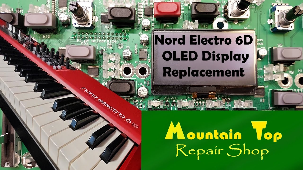 Nord Electro 6 OLED Display Replacement - MTRS