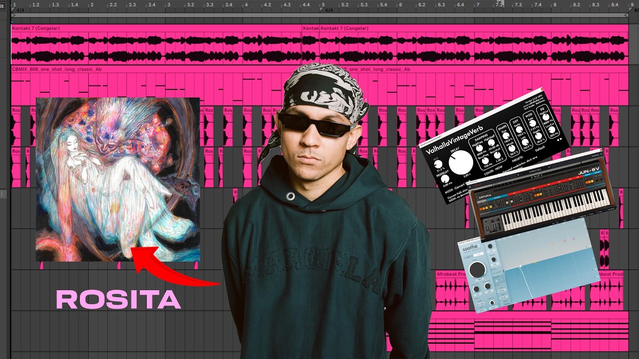 Como hice ROSITA de TAINY, Rauw Alejandro Y JHAYCO | REMAKE Ableton Live - Fl Studio