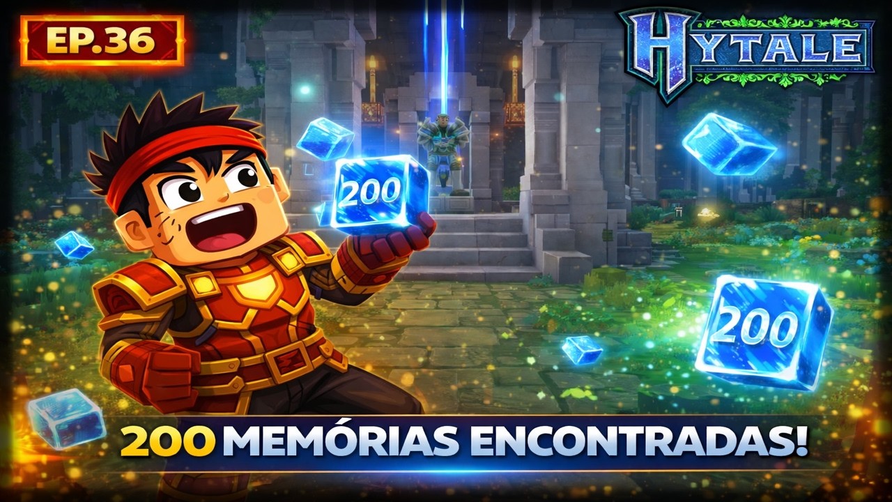 ENCONTREI O MOMENTO FINAL! (200 MEMÓRIAS DESBLOQUEADAS) / Hytale EP.36 »S1MPL3«
