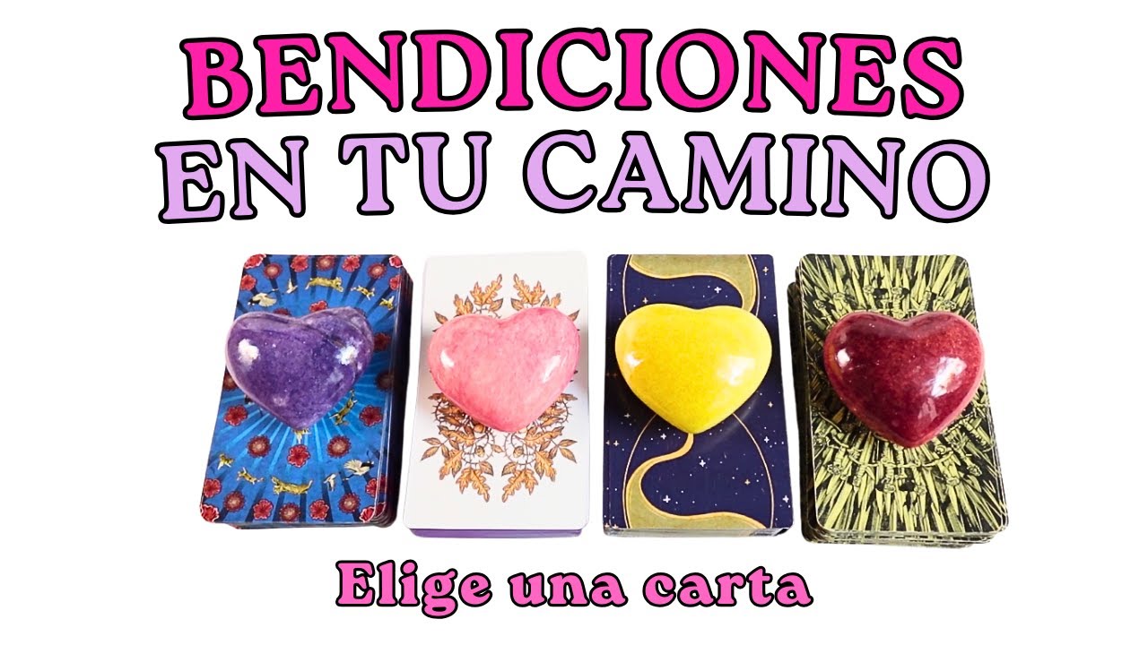 🙏Ciclos cierras ‼️BENDICIONES en tu camino‼️✨ TAROT interactivo 💖 ELIGE UNA CARTA ⚡️
