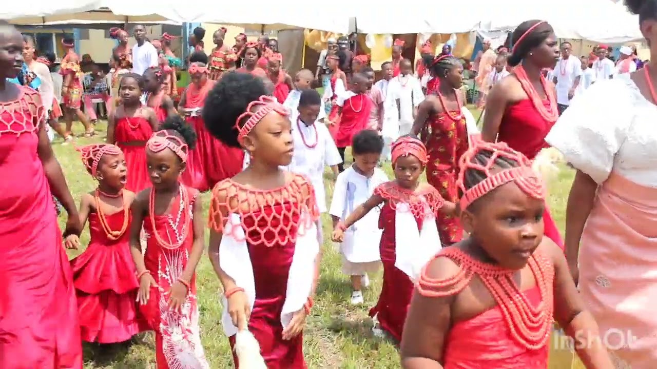 THE EDO BEAUTY COLORS AS GOSHEN PILLAR SCHOOL CELEBRATING CULTURAL DAY