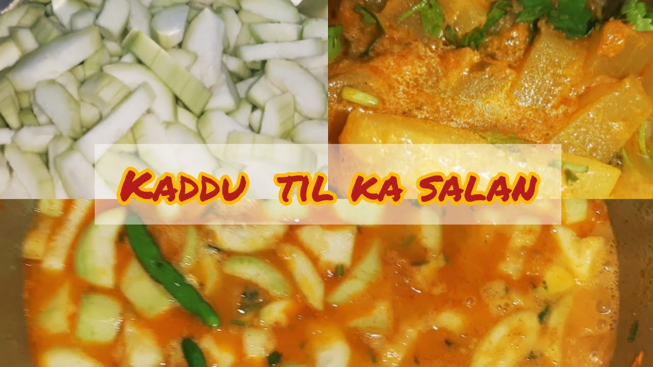 KADDU Aur Til Ka Salan | HYDERABADI BREAKFAST RECIPE | lauki ki sabji | Recipe By FAMILY FOOD BITES