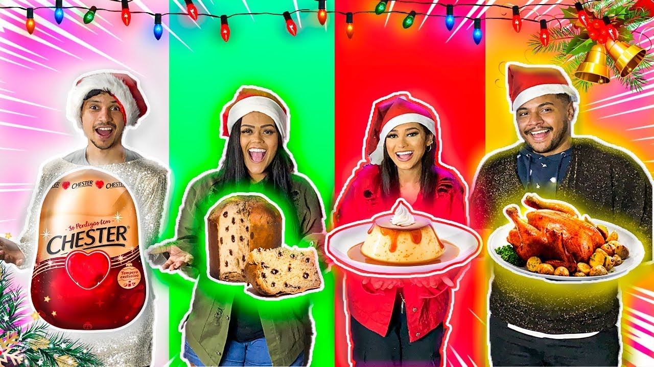QUEM COME MAIS COMIDA DE NATAL GANHA !!!