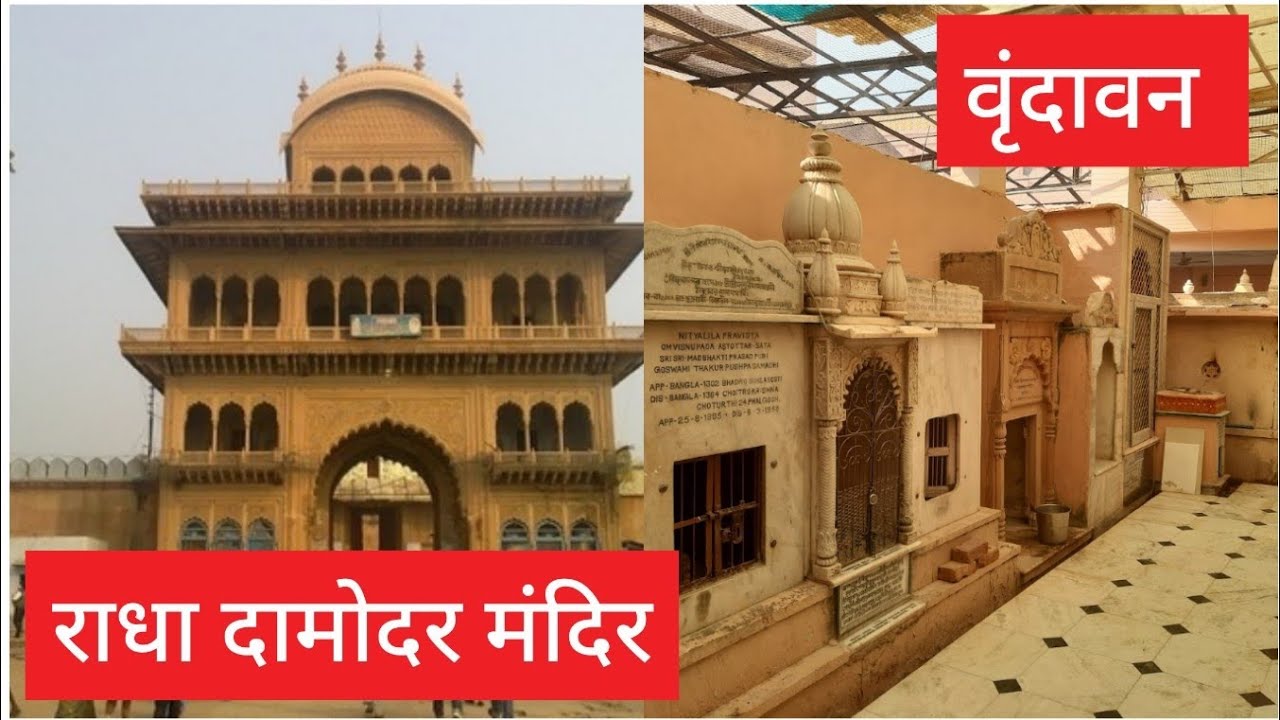 Everything About Radha Damodar Temple Vrindavan... 🙏🏼