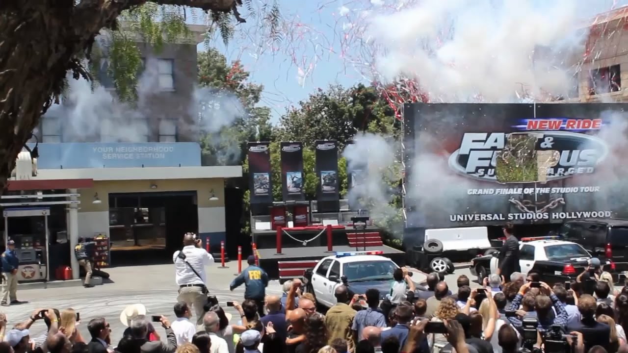 Fast and Furious - Supercharged opening ceremony at Universal Studios Hollywood