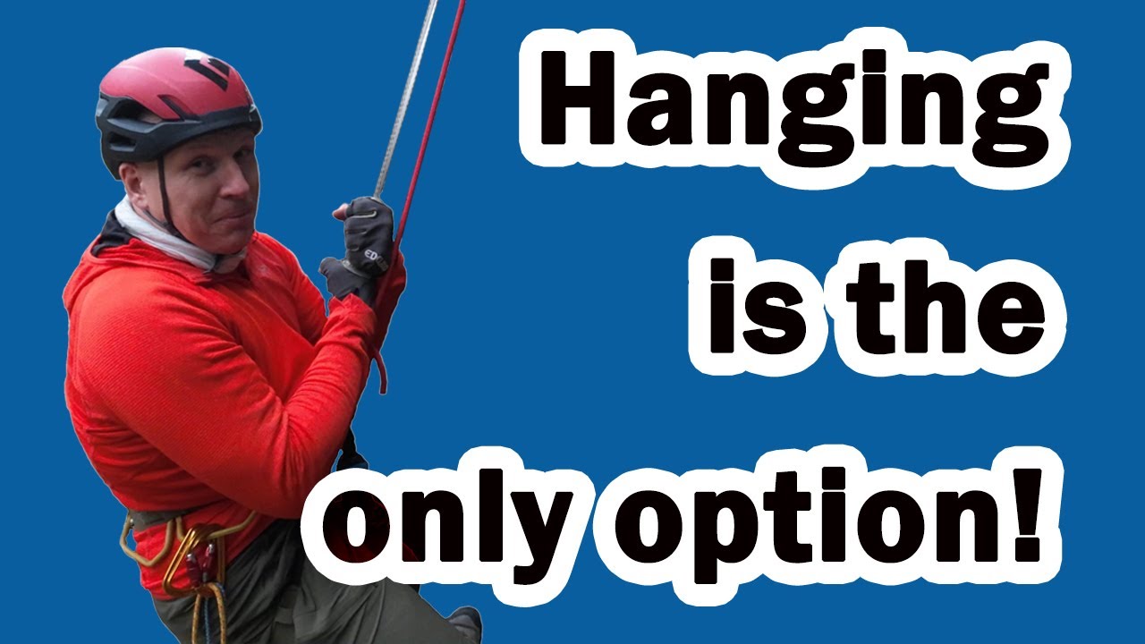 What to do when you fall and your Via Ferrata set fully deploys!