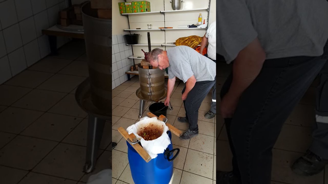 4. Filtrage et pasteurisation du jus de pomme