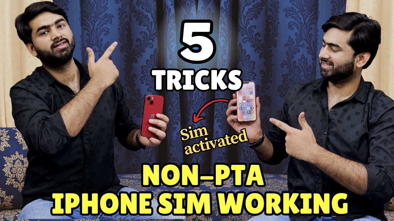 5 Tricks for Non PTA iphone🤫| Jv iphones k liye b trick milgai🫣😉