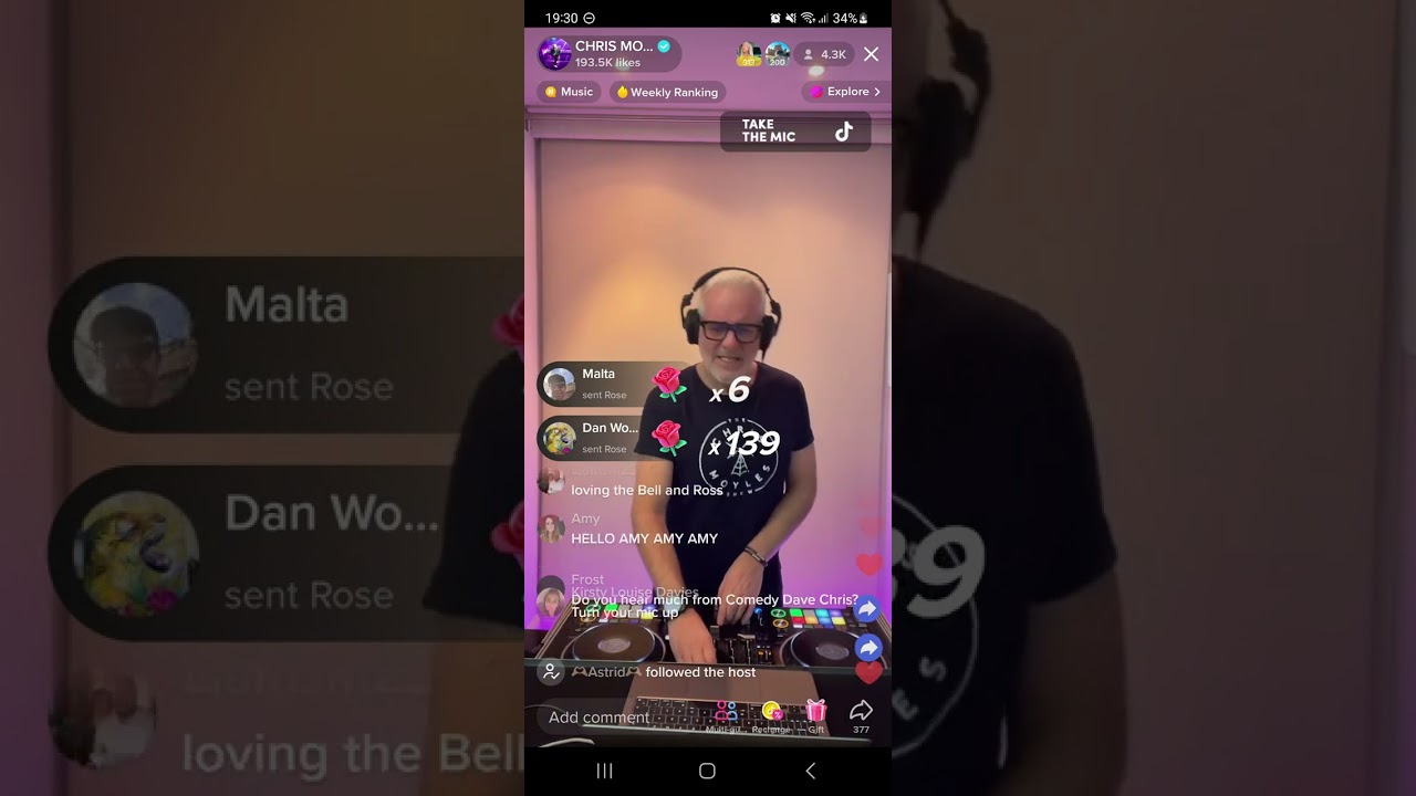 Chris Moyles TikTok DJ Set 20th January 2023