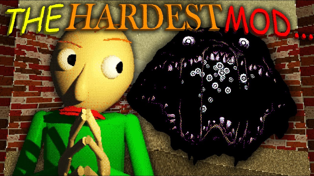 Самый сложный мод | Baldi's Basics Plus MOD