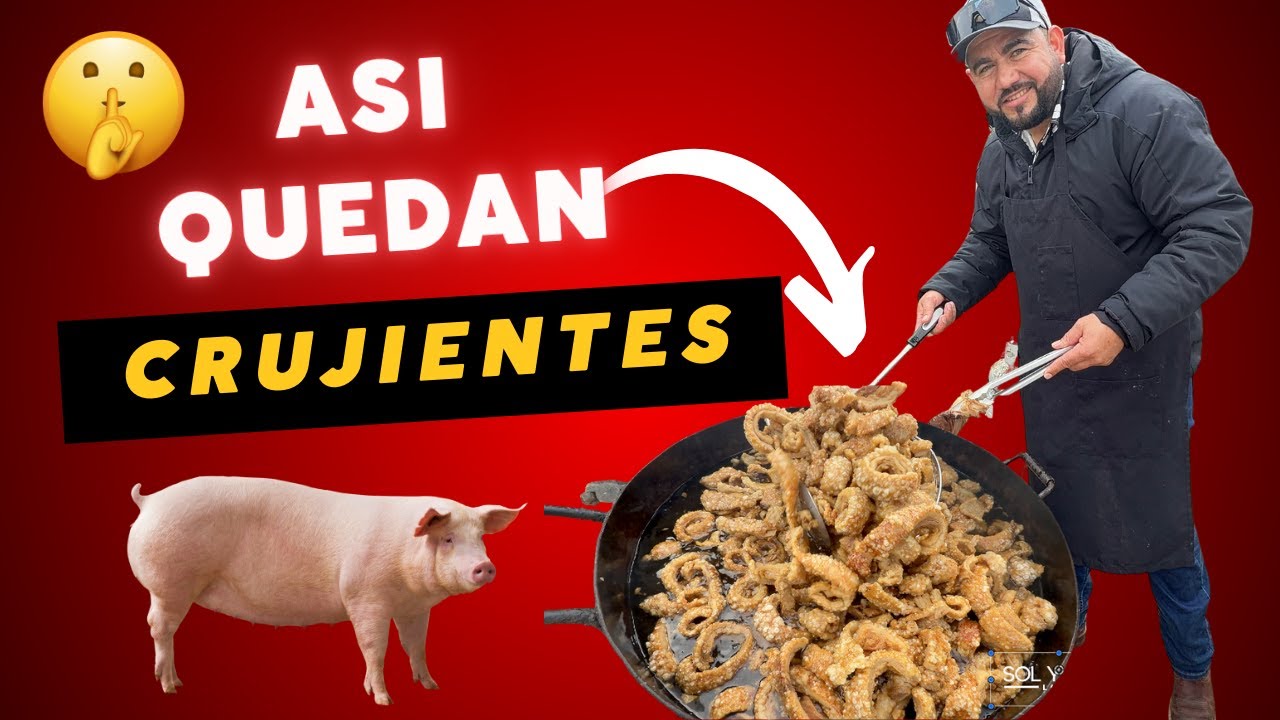 Cómo hacer chicharrones bien crujientes en casa | Paso a paso