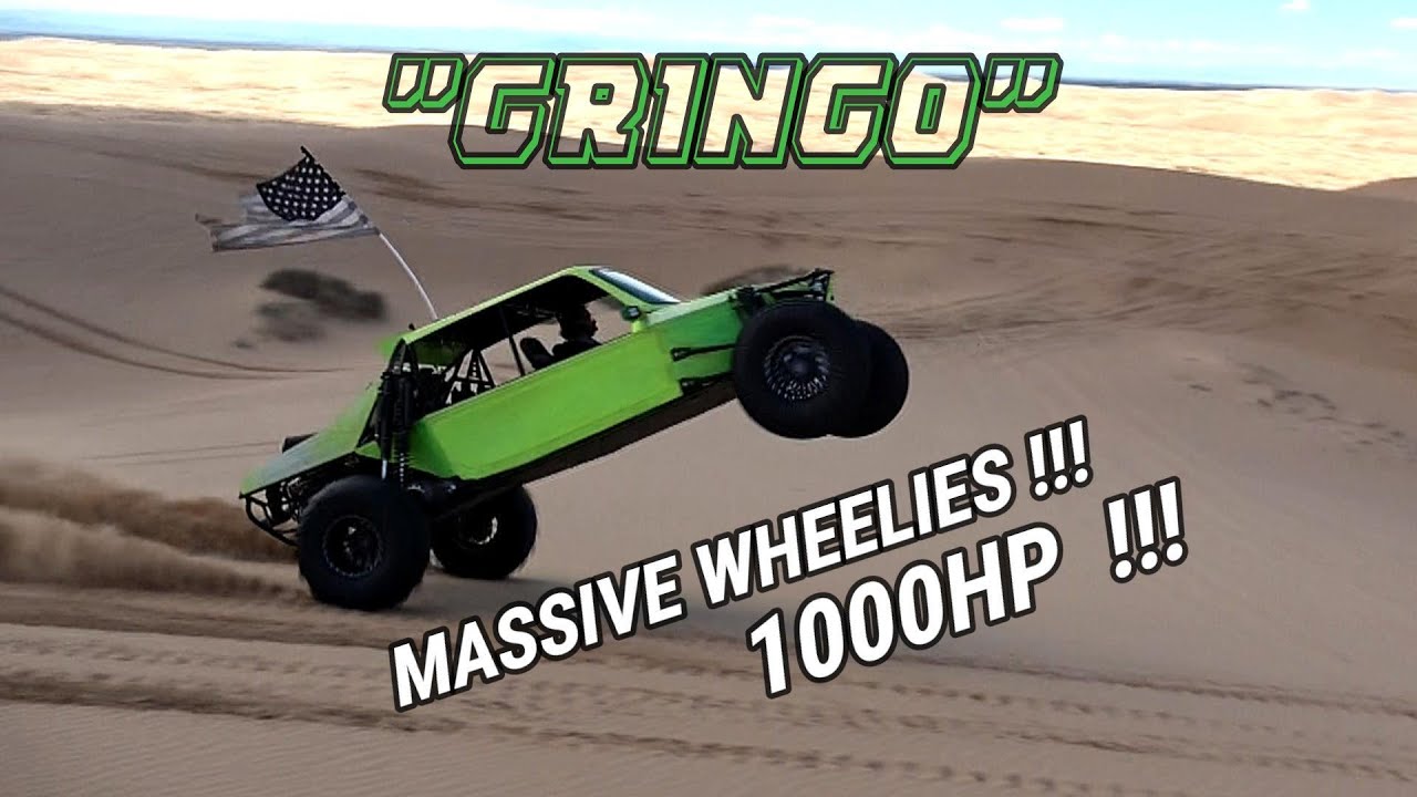 This INSANE 1000 Horsepower  Sand Car Does MASSIVE WHEELIES - Glamis Sand Dunes Super Bowl!