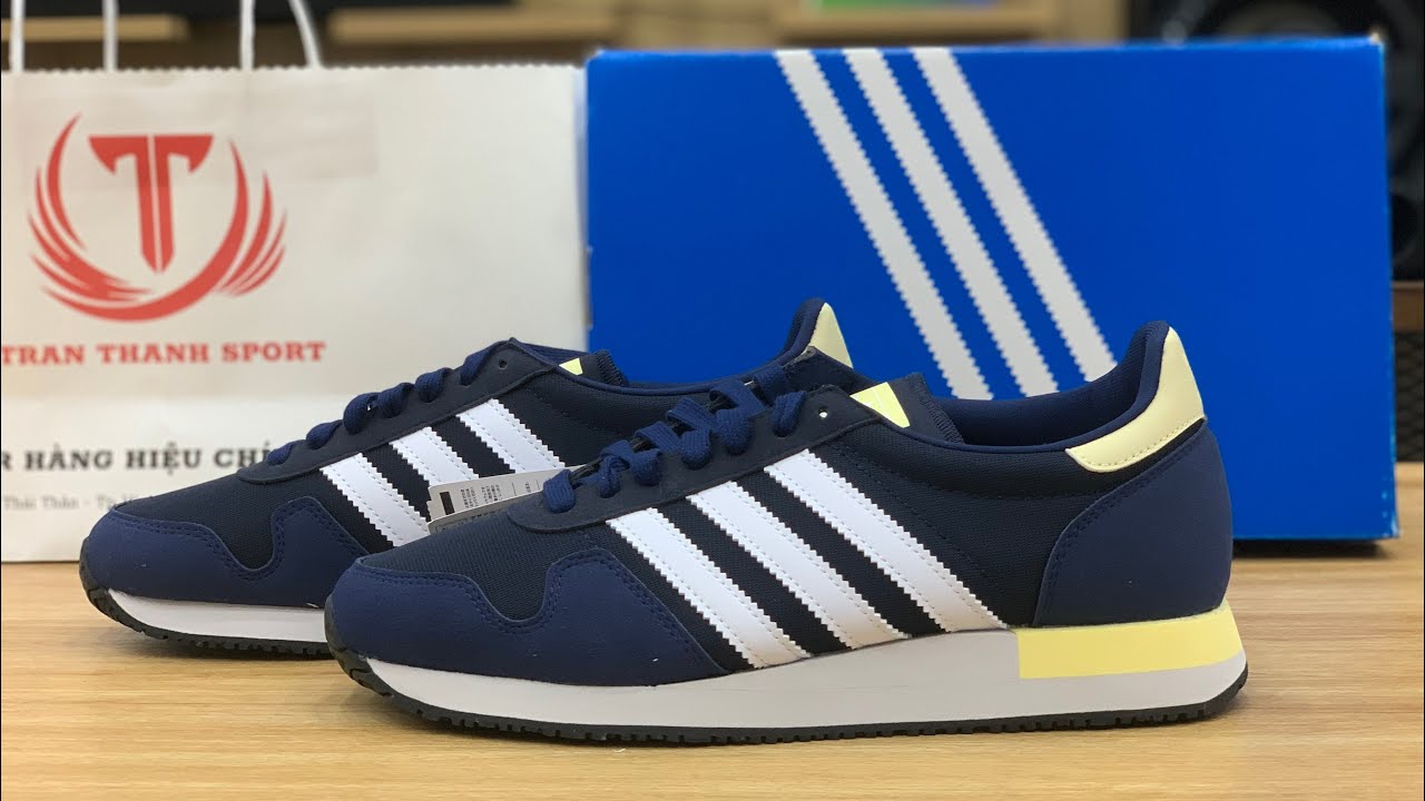 Adidas USA 84 'Legacy Ink Almond Yellow'  bắt mắt đơn giản