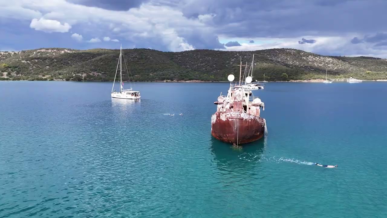 Sunken ship
