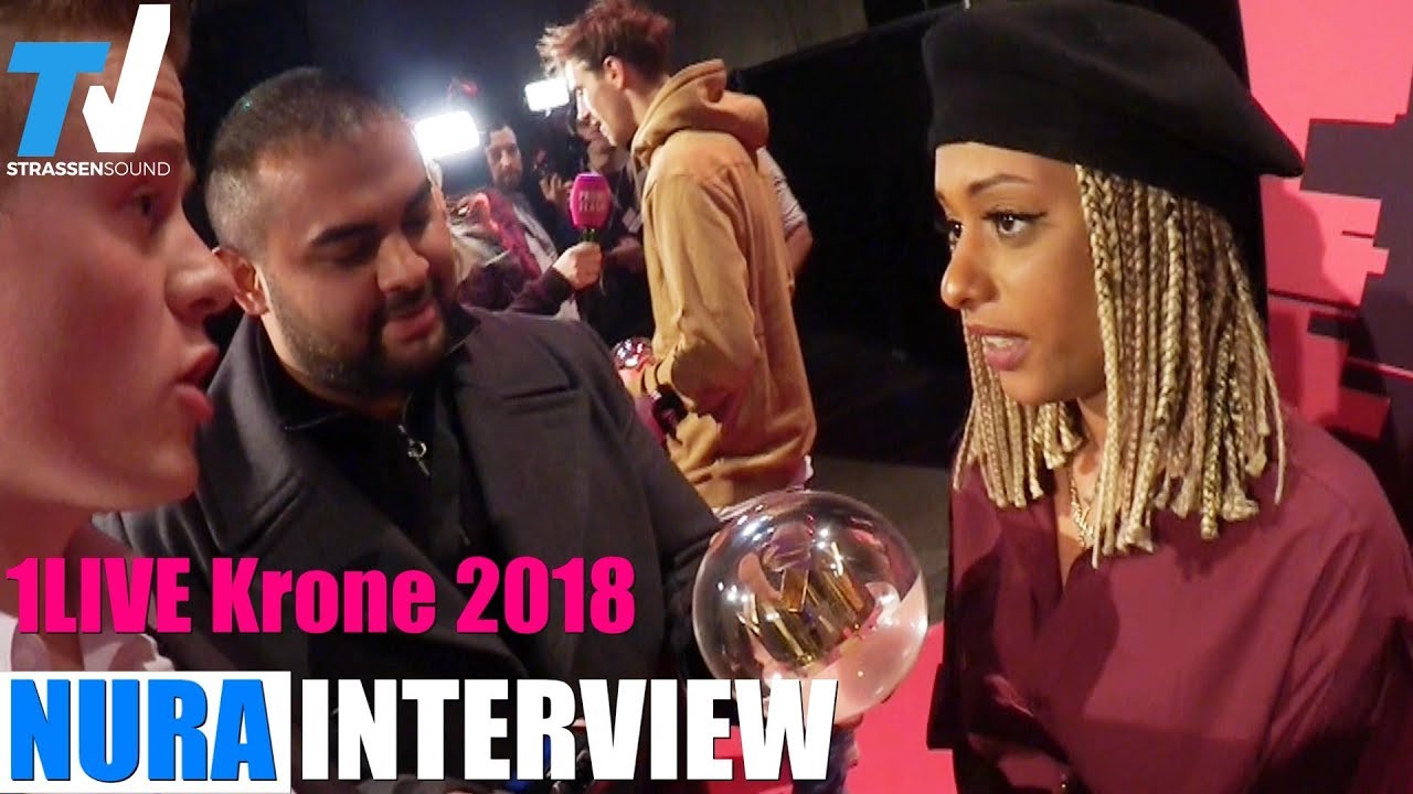 NURA Interview: 1Live Krone 2018 // Beste K&uuml;nstlerin - TV Strassensound