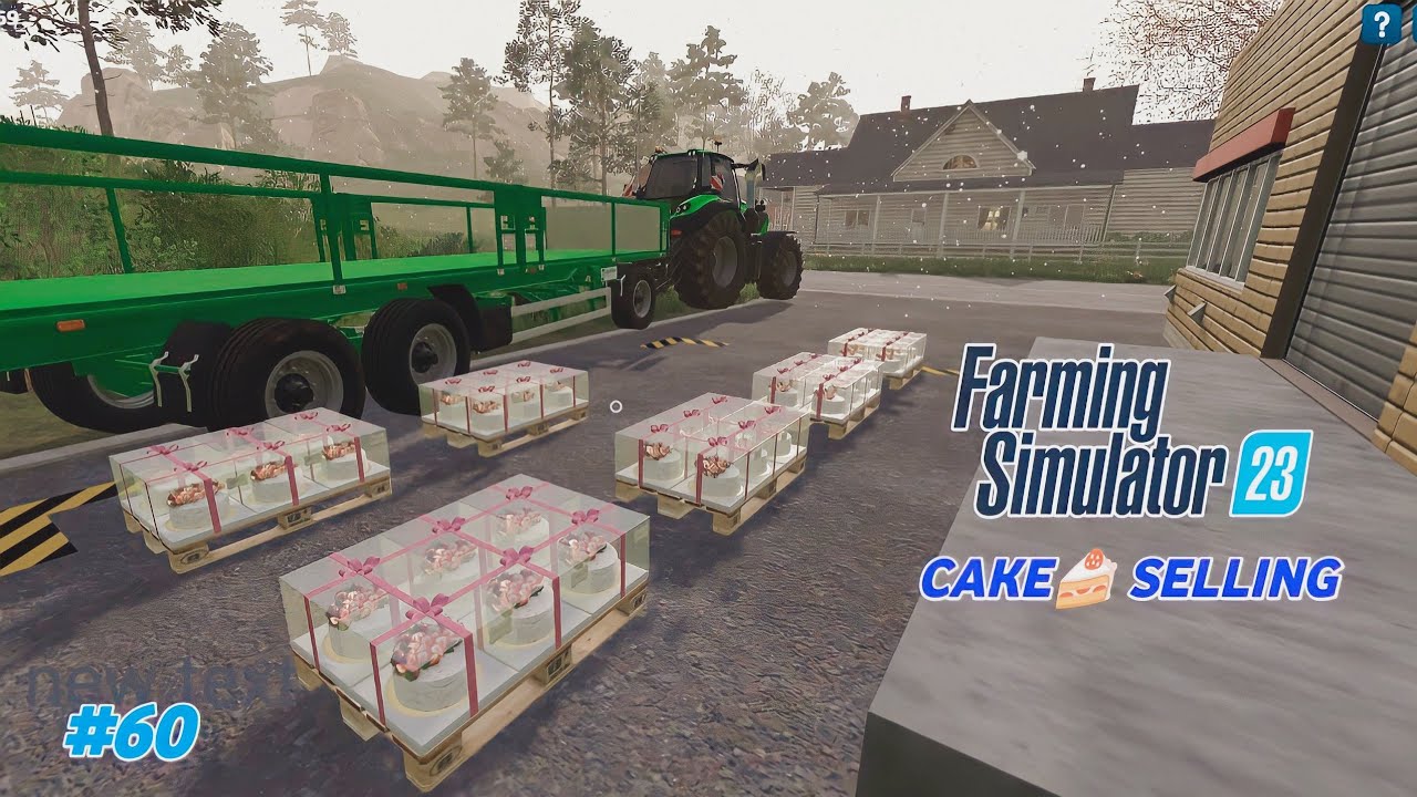 Farming simulator 23 made and sold cakes High price Fs 23 Amberstone #60