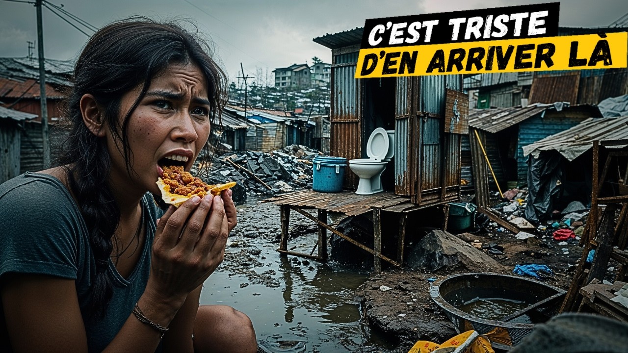 Grand bidonville d'Asie : les femmes mangent des déchets | Que mangent leurs enfants pour survivre ?