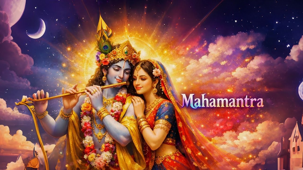 Mahamantra - Hare Krishna Devotion by Krishna Vokto  @voktimulokkotha1M #radhakrishna 