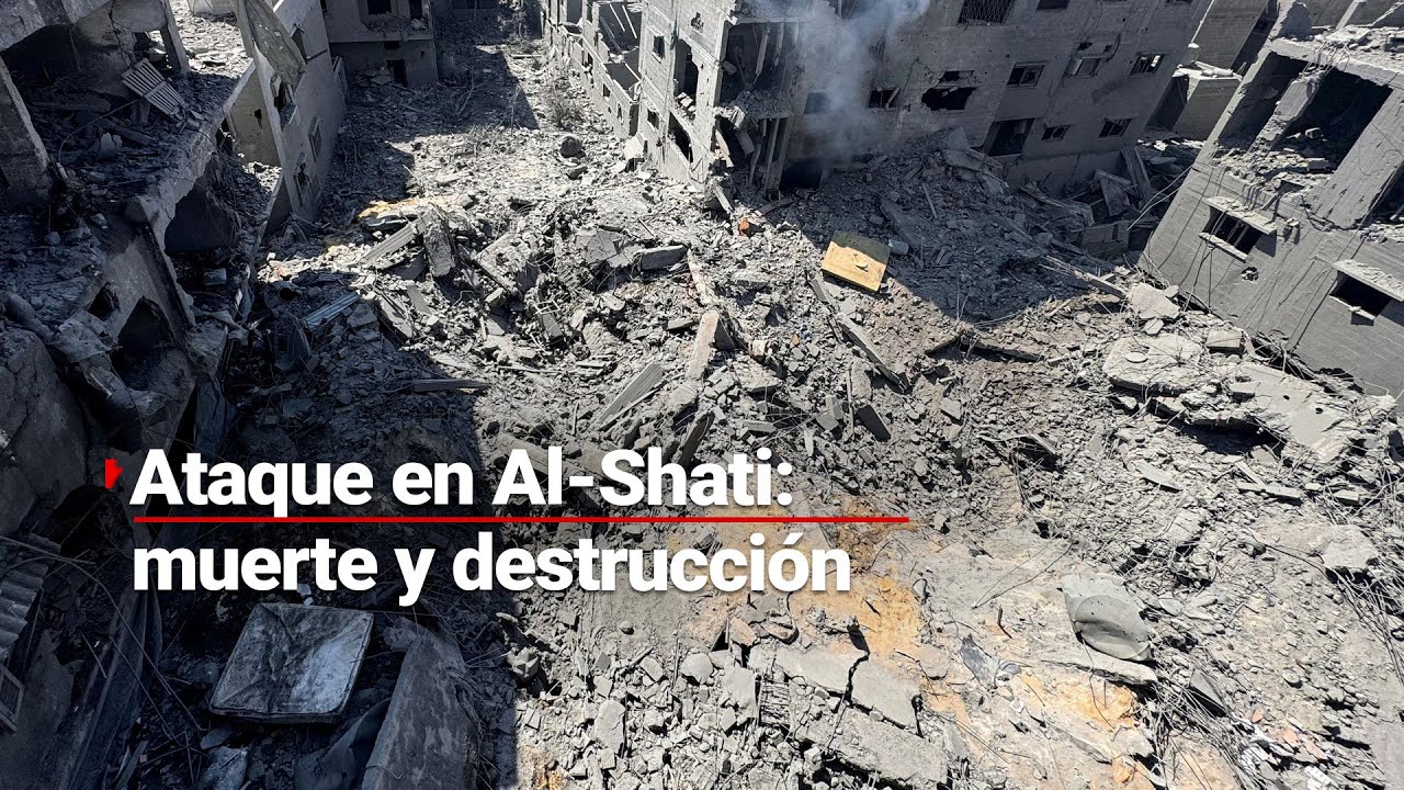 Ejército de Israel continúa sus ataques en la Franja de Gaza: destruyen campo de refugiados