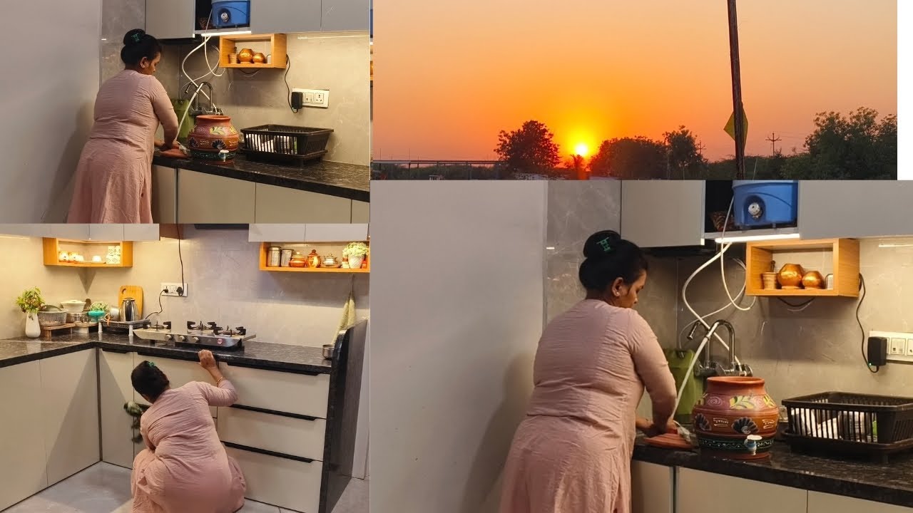 🌹शाम 6 बजे से लगी 🥰बना दिया सारा खाना रात 11 बजे तक  सारे काम💁 thandi rasoi ban gai aaj 