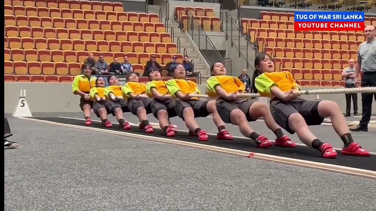 2024 Sweden World Cup Indoor Tug of War Championship Club Open Women's Group 540kg Championship Game