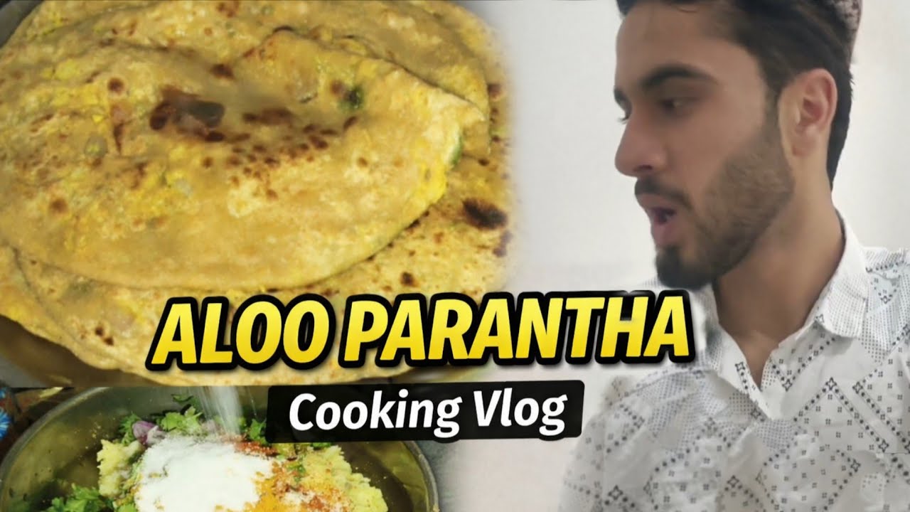 “Ghar Par Bana Diye Zabardast Aloo Paranthe 😍 | Full Vlog”