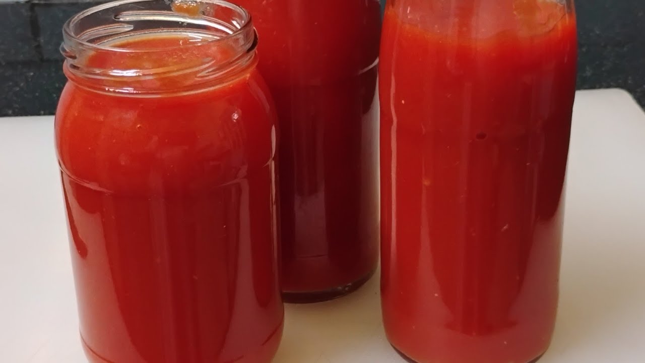 কম খরচে বানিয়ে রাখুন বোতল বোতল টমেটো সস,আর সারা বছর ধরে খান tomato sauce recipe 