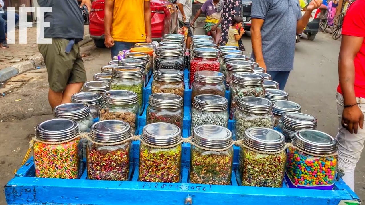 46 Type Of Churan Only 20₹ ($0.27) At New Market Kolkata | Street Food India