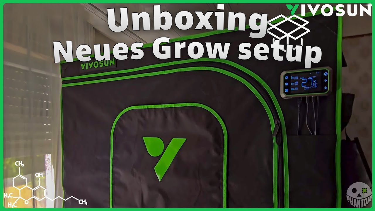 UNBOXING: VIVOSUN Smart Grow Kit – Mein neues Grow Setup! 🌱💡 | Kooperation