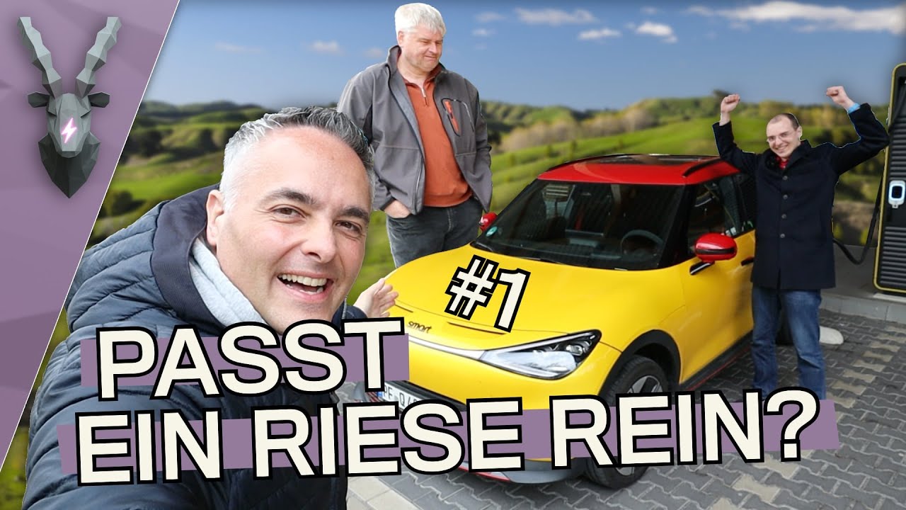 SCHNELL WIE TESLA: Probefahrt Smart #1 Brabus