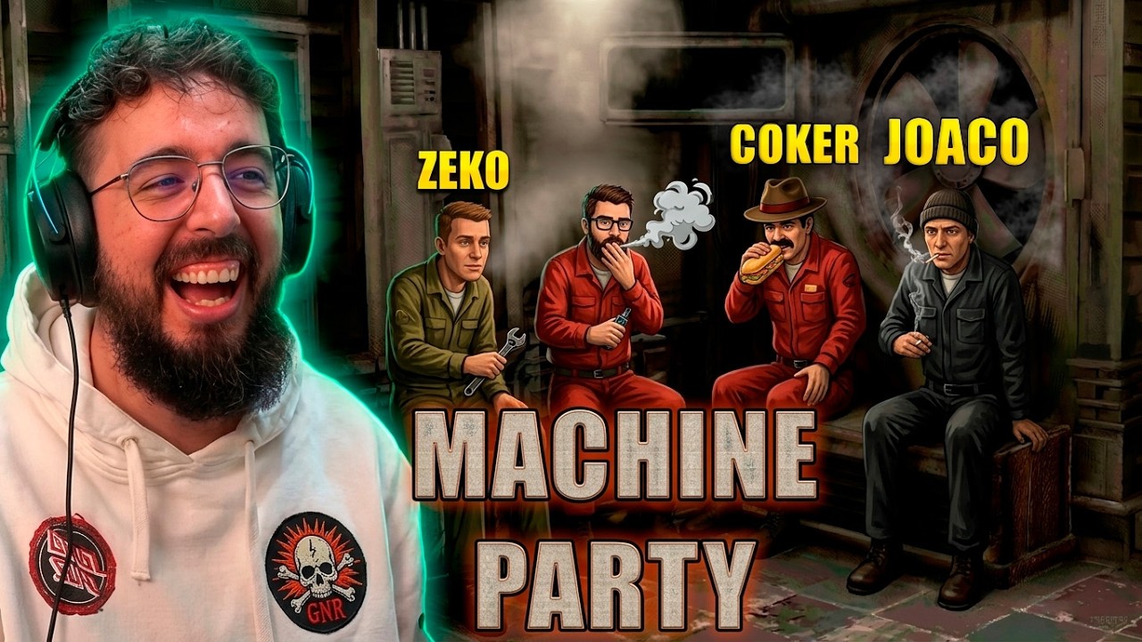 EL QUE MUERE PIERDE O GANA? 1 PARTE - MACHINE PARTY CON JOACO, ZEKO Y COKER