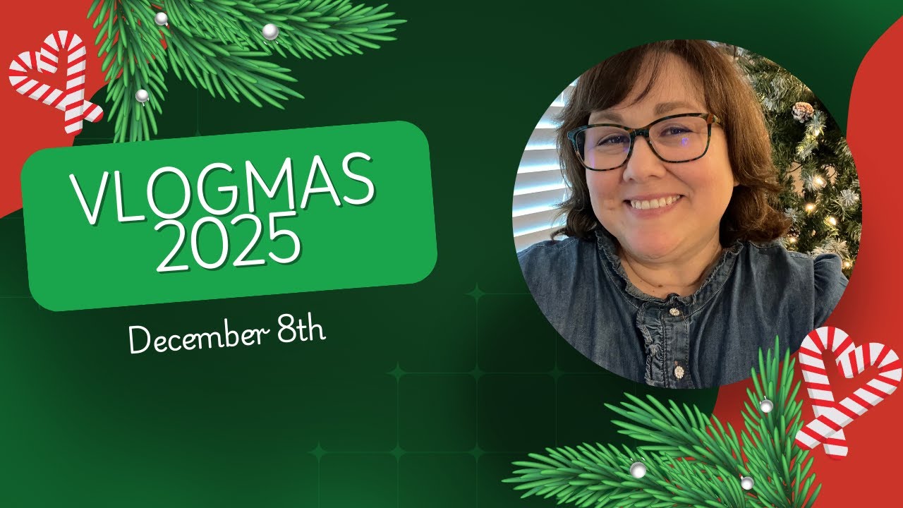 Vlogmas 2025, Episode 2: Reading Update, Christmas Cards, and Cooking Soup