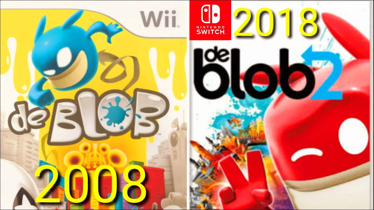 Evolution of De Blob Games 2008~2018
