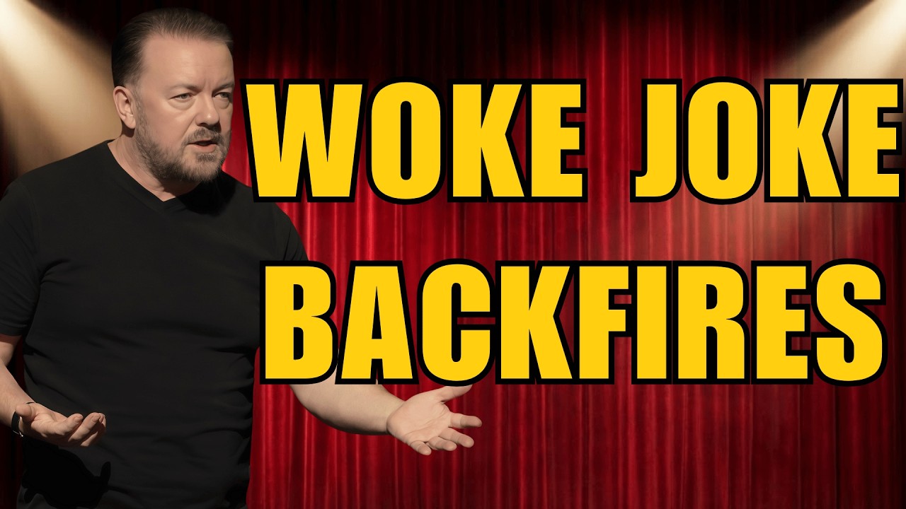 Ricky Gervais - The “Woke Version” of a Classic Joke… Goes Hilariously Wrong