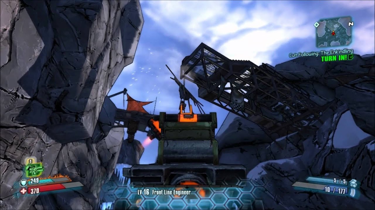 Borderlands 2 - Тотемы огня - Зажгите все висящие тотемы