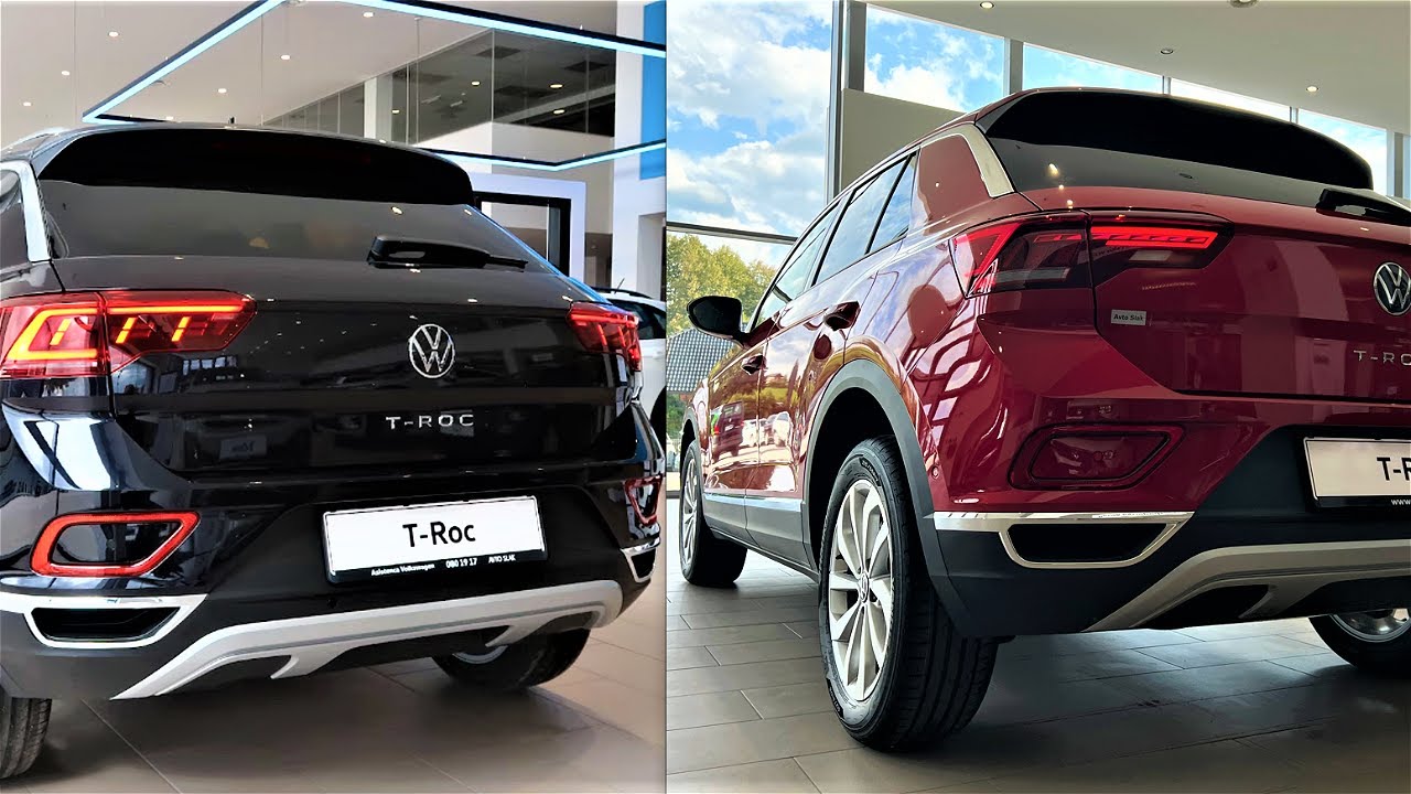 New Volkswagen T-ROC 2023 [ Two COLORs & Headlights Comparison] by Supergimm